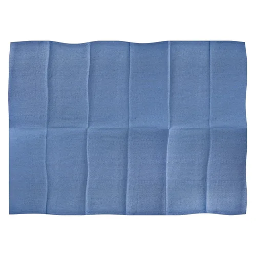 Miniatura 5 de Dukal Toallas estériles para quirófano – 17 x 27 pulgadas, azul, 4 toallas/paquete, 20 paquetes/caja (80 en total) – Toallas quirúrgicas absorbentes
