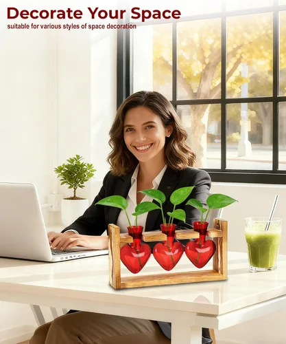 Miniatura 9 de Nacome Estaciones de propagación de terrarios de plantas: regalos del día de la madre para mamá, amantes de las plantas, mujeres, esposa, hija