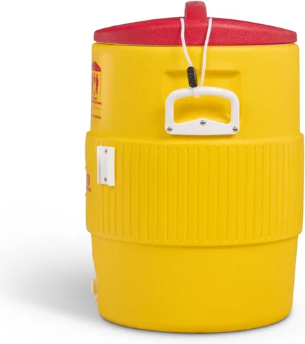Miniatura 3 de Igloo Enfriador deportivo Dispensador de bebidas aislado con boquilla Estación portátil de lavado de manos Amarillo 10 galones