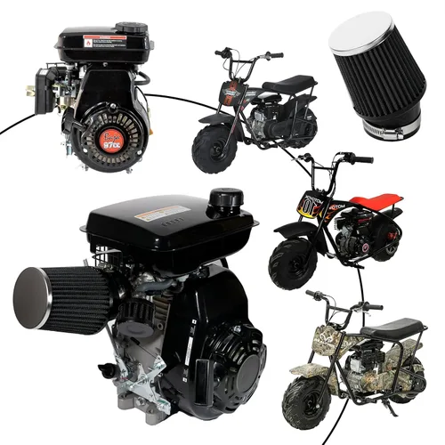 Miniatura 2 de JMCHstore Kit adaptador de filtro de aire de carburador para Monster Mega Moto MMB80 MMB105, Coleman B100 RB100 105cc, Motovox MBX10 Baja DB30 97cc