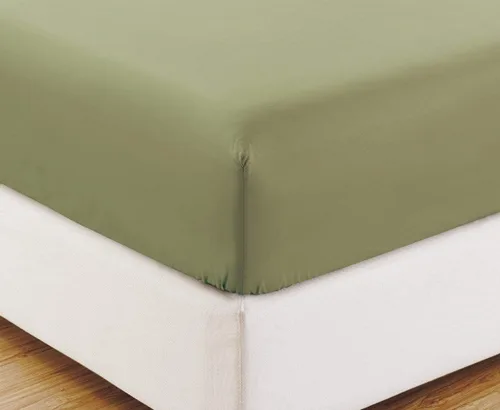 Miniatura 4 de 800 hilos, Bedspread 100% egipcio algodón egipcio sábana bajera sólo (10 – 10 inch Deep bolsillo) satén Weave Deep bolsillo Calidad Premium Juego