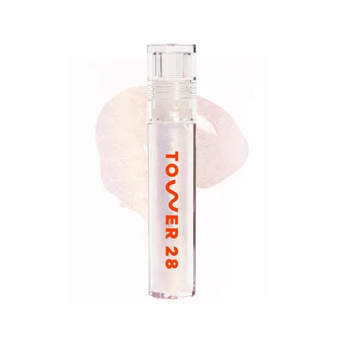 Miniatura 14 de Tower 28 ShineOn Jalea de Labios Lechosa, ALMOND, No Pegajosa, Brillo Labial Vegano Hidratante en Chocolate Lechoso, Aceite de Semilla