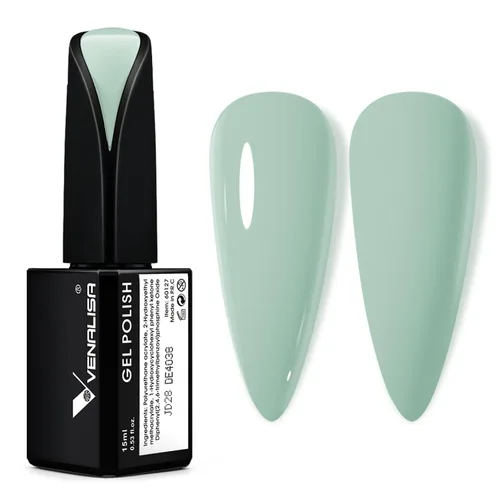 Miniatura 35 de VENALISA - Esmalte de uñas en gel rosa bebé, 0.53 onzas líquidas, color rosa claro, color rosa claro, color rosa nude, primavera y verano, esmalte
