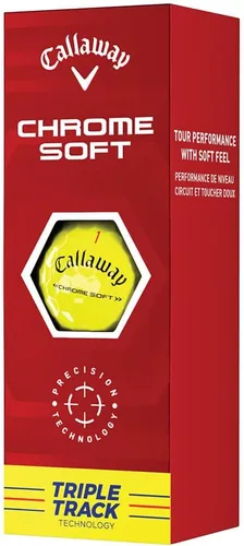 Miniatura 2 de Callaway Pelotas de golf suaves cromadas 2022 (True Track (rojo/azul)