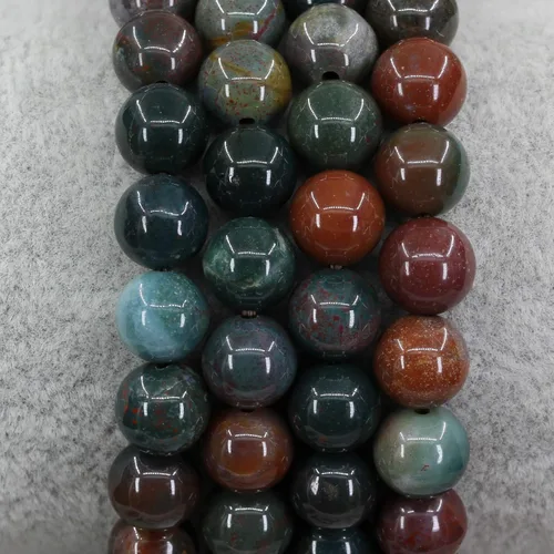 Miniatura 6 de Amandastone Pulsera elástica de cuentas redondas de 0.315 in con piedras preciosas naturales de 7 pulgadas