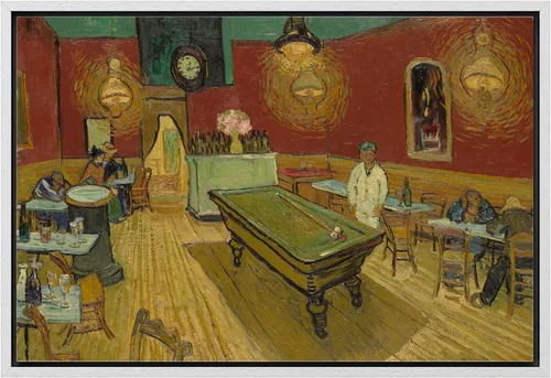Miniatura 54 de Van Gogh - Lienzo con diseño giclée de olivos con cielo amarillo y sol, arte de pared de galería, estirado y enmarcado, listo para colgar, 24 x 36