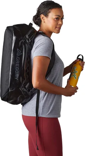 Miniatura 16 de Gregory Alpaca - Bolsa de lona resistente al agua para viajes de aventura y equipo con cubo de embalaje incluido, Negro obsidiana, 100L