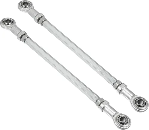 Motoforti 2 unids 7.874 in longitud 0.315 in agujero diámetro ajustable dirección dirección varilla rótula articulación para 49cc ATV eléctrico Go
