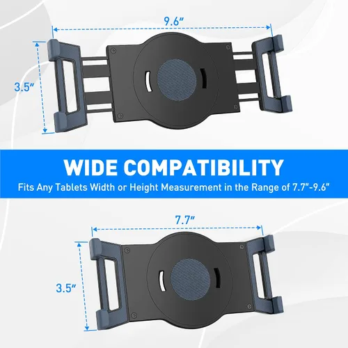 Miniatura 2 de AboveTEK Soporte para tableta de quiosco al por menor con medida de ancho o altura en el rango de 7.7 "-9.6" (sólo la carta), compatible con soporte