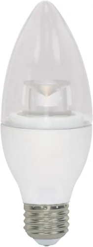 Satco Bombilla mediana S8953 con acabado claro, 3.75 pulgadas, 4, transparente