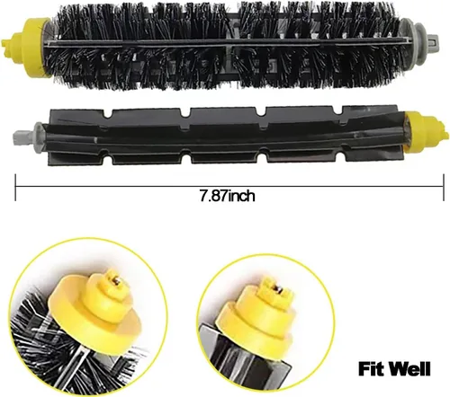 Miniatura 4 de Rodillos de cepillo de repuesto para irobot Roomba 600 Series 694 676 675 692 695 677 671 690 680 660 650 620 614 610 600 & 500 Series 595 585 564