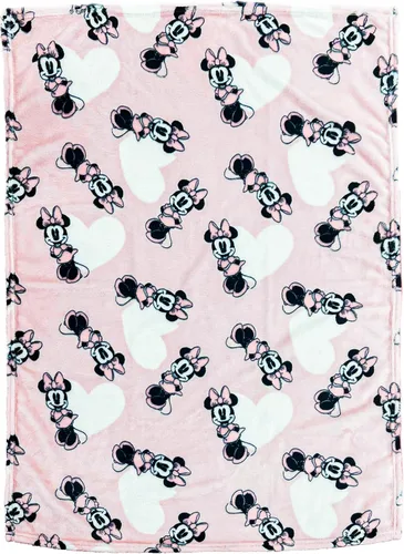 Manta de Minnie Mouse | Manta para arreglar de Minnie Mouse | Manta para bebé de Minnie Mouse de felpa suave y forro polar | Alfombra de 30" x 40"