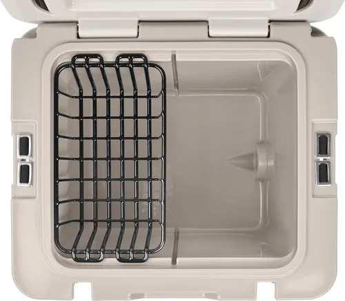 Miniatura 4 de Retrospec - Cesta hielera empalizada, accesorios para baúl de hielo, almacenamiento y organización en seco, metal recubierto de goma duradero