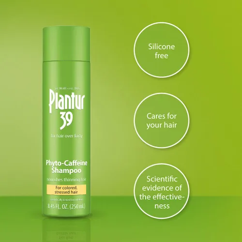 Miniatura 5 de Plantur 39 Champú Phyto-Caffeine para cabello teñido y estresado, 8.45 fl oz