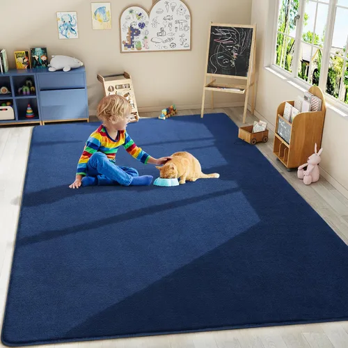 Miniatura 18 de Amearea Alfombras modernas para dormitorio, sala de estar, alfombra de espuma viscoelástica gruesa de 4 x 6 pies, alfombra de espuma viscoelástica