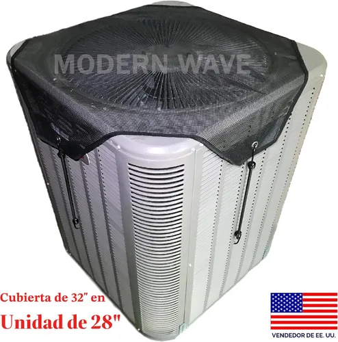 Miniatura 8 de MODERN WAVE Cubierta central de aire acondicionado para unidades exteriores 32 x 32 - Cubierta superior universal para aire acondicionado