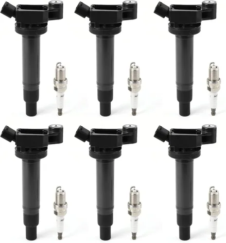Miniatura 23 de Paquete de 8 bobinas de encendido UF535 de 8 piezas y bujías de iridio compatibles con Mercedes-Benz CLS550 E550 S550 GL450 SL550 ML550 S450 CL550