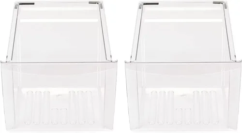 Kojem Paquete de 2 cajones de repuesto para refrigerador 240337103 compatibles con Frigidaire Kenmore reemplazo para 240337107, 240337102, 2 pzas