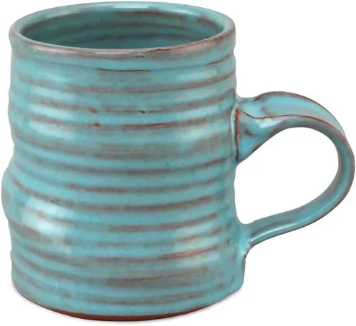 Miniatura 6 de AMACO Opalescent O-20 Bluebell Powder Blue Glaze Pint, 16 onzas (16.0 fl oz), esmalte de cerámica líquida de cerámica líquida con cono de fuego bajo