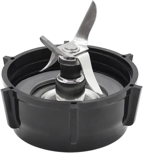 Miniatura 7 de Anbige Piezas de repuesto Frasco de vidrio de 6 tazas con cuchilla, junta, base, tapa, compatible con licuadoras Oster
