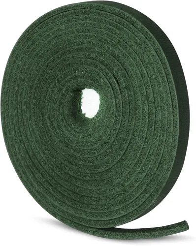 Miniatura 23 de Ringsun Tiras de cuero negro planas de 2 pulgadas de ancho para manualidades, tiras de cuero de grano completo, cordón de cuero para manualidades