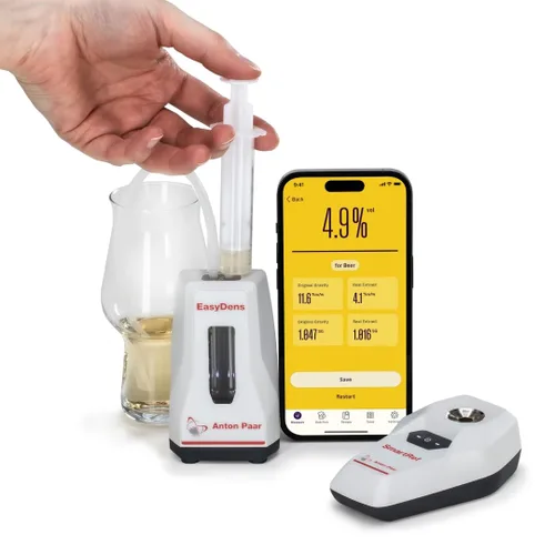 Miniatura 5 de SmartRef Refractómetro Digital de Anton Paar – Medidor de Brix y Mosto de Alta Precisión para Elaboración de Cerveza, Vinificación, Fermentación