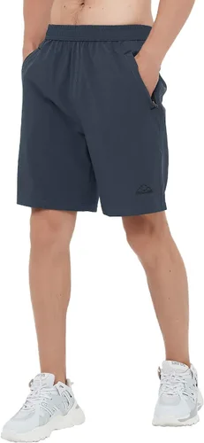Miniatura 6 de TBMPOY Pantalones cortos de senderismo para hombre de 7 pulgadas, de secado rápido, atléticos, gimnasio, deportes al aire libre, bolsillos cortos