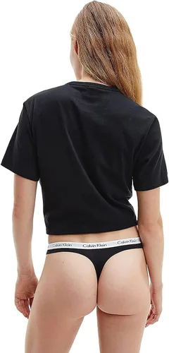 Miniatura 3 de Calvin Klein Tanga de algodón con logotipo para mujer, paquete múltiple, Multi