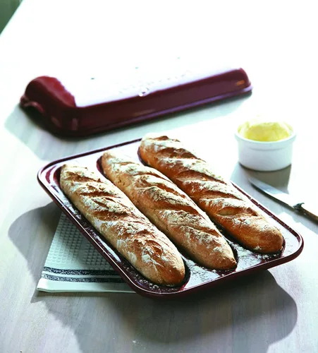 Miniatura 7 de Emile Henry Molde para Baguettes Borgoña