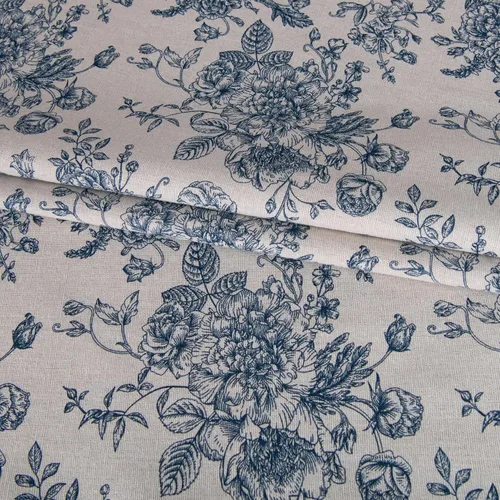 Miniatura 7 de Tela de lino bordado, tela de acolchado, prendas de vestir, accesorios de manualidades, tela cuadrada para bordar, 20 x 62 pulgadas (negro)