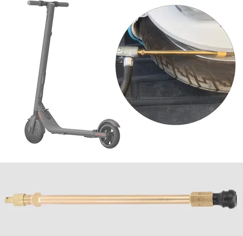 Miniatura 4 de Reemplazo de válvula de neumático sin cámara, vástagos de válvula de neumático sin cámara con adaptador de extensión de válvula de neumático, rueda
