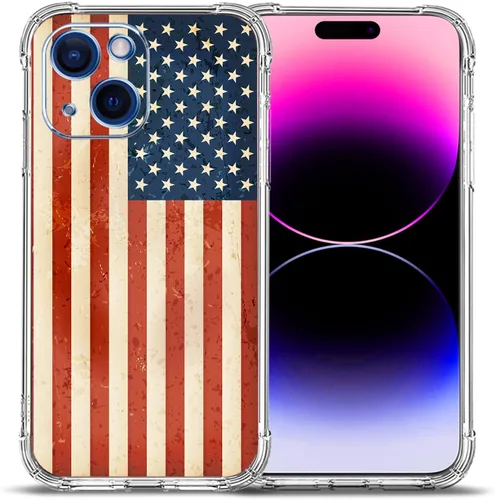 Miniatura 26 de Funda para iPhone 15, colorida mariposa flores protección contra caídas a prueba de golpes TPU cuerpo completo protector resistente a los arañazos