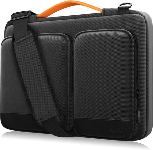 Alfheim Funda para laptop de 14 a 14.2 pulgadas, protección de 360°, impermeable, a prueba de golpes, ligera, para MacBook Air 15, compatible con