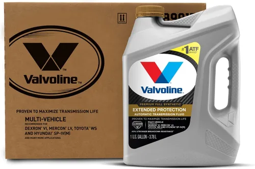 Valvoline Extended Protection - Líquido de transmisión automática totalmente sintético ATF 1 galón, Caja de 3