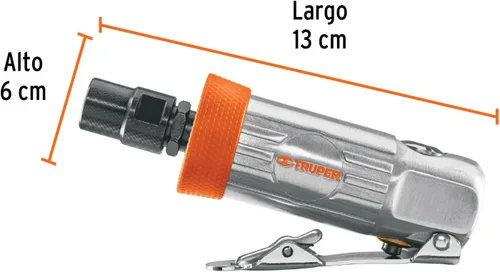 Miniatura 3 de TRUPER TPN-876-2 Minismeriladora, neumática, 1/4