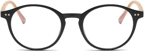 Miniatura 14 de HJSTES Gafas de Luz Azul Vintage para Mujeres y Hombres Redondas que Bloquean la Luz Azul con Marco Grueso TR90