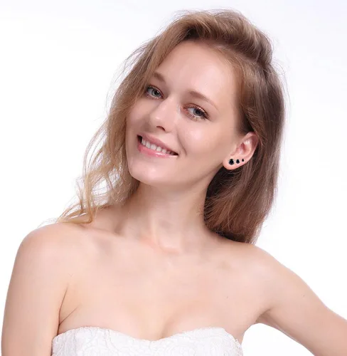 Miniatura 5 de JOYA - Pendientes magnéticos de acero inoxidable para hombre y mujer