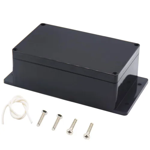 Miniatura 27 de Zulkit Caja de conexiones de plástico ABS a prueba de polvo, impermeable, IP65, cajas eléctricas universales, carcasa para proyectos con oreja fija