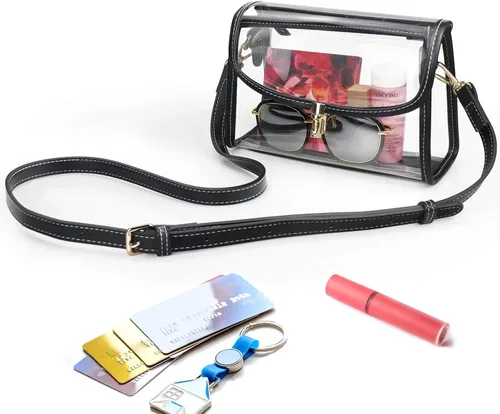 Miniatura 10 de COROMAY - Bolso transparente para mujer, apta para estadios