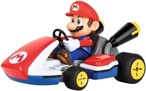 Carrera RC Vehículo de Control Remoto con Licencia Oficial de Mario Kart Racer Escala 1:16 2.4 GHz