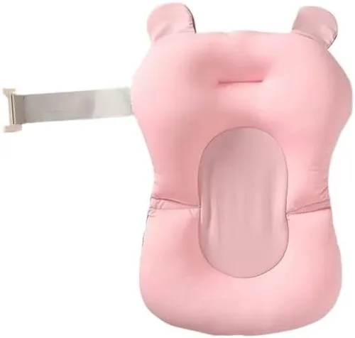 Miniatura 2 de Almohada de baño Asiento De Baño Para Bebé, Alfombrilla De Apoyo Plegable Para Bañera De Bebé, Almohadilla Y Silla Para Bañera De Recién Nacido