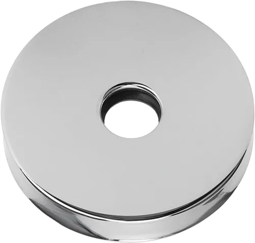 Miniatura 8 de Corla Moderno plato de escudo de 3.5 pulgadas extra grande Brida de brazo de ducha, cubierta de repuesto universal redonda de 3 1/2 pulgadas