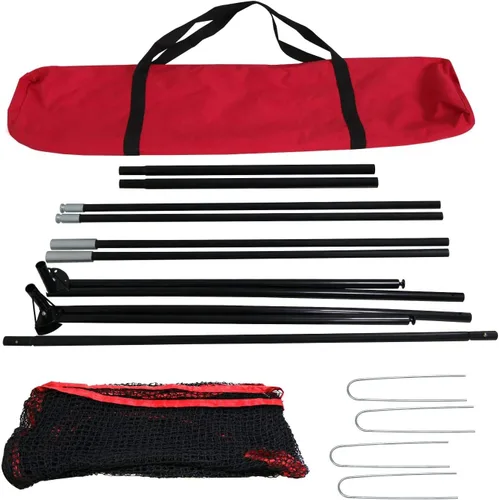 Miniatura 5 de Red de golf portátil de 10 x 7 pies con bolsa de transporte para interiores y exteriores, patio, conducción, golpear astillado, red de entrenamiento