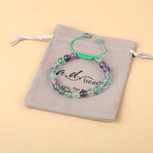 Miniatura 71 de AD Beads Pulseras de piedras preciosas unisex de 0.315 pulgadas (0.315 in), macramé curativo ajustable de 7 a 9 pulgadas Usa esta pulsera
