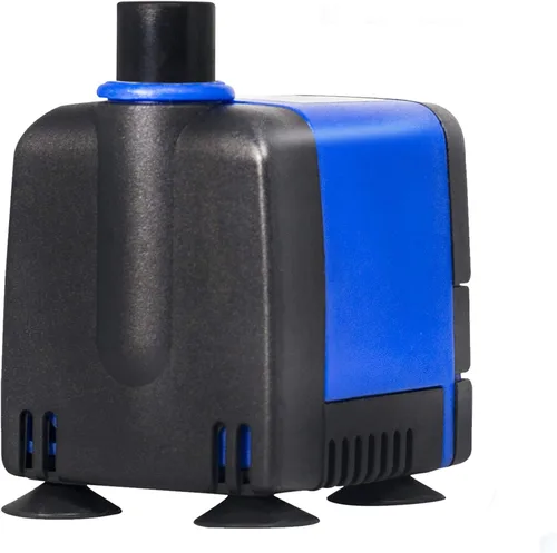 Miniatura 8 de Bomba de agua sumergible de 66 GPH - Acuarios, fuentes, hidroponía y bomba de estanque, elevación de 1.9 pies, 2.5 W Azul; 1 paquete