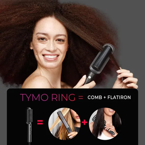 Miniatura 4 de TYMO Spray de protección térmica para el cabello + cepillo alisador de cabello TYMO Ring