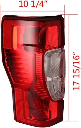 Miniatura 4 de Astra Depot Luz trasera izquierda derecha compatible con Ford F250 F350 F450 Super Duty XL XLT Lariat King Ranch Regular Super Crew Cab 2020-2022