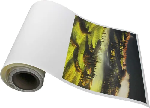 Elegance Velvet - El rollo de 36 pulgadas x 40 pies es un papel de inyección de tinta de alta calidad mate de 310 gsm, blanco brillante prensado en