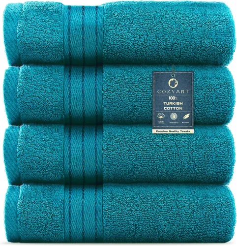 Miniatura 55 de COZYART - Juego de 3 toallas de baño de algodón, color naranja quemado, grandes y gruesas, 19.17 oz/yd², incluye 1 toalla de baño, 1 toalla de mano