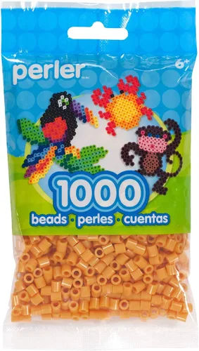 Miniatura 15 de Perler 80-15213 Cuentas fusibles para manualidades, 1000 piezas, naranja albaricoque
